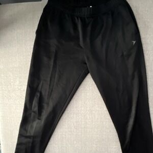 Old Navy Go-Dry Men's Black Jogger Pants M Elastic Waist Tapered Leg